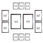 Set of 11 Individual Wall Photo Frames - With Glass Front - Custom Photo Printing - Image 3